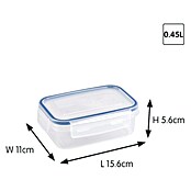 Sunware Frischhaltedose Basic (L x B x H: 15,6 x 11 x 5,6 cm, Transpatent) | BAUHAUS