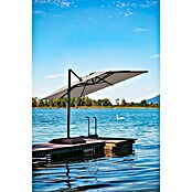 Sunfun Ampelschirm Capri (Greige, Bespannungsmaß (L x B): 300 x 350 cm) | BAUHAUS