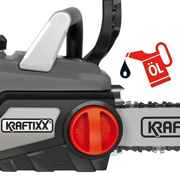 Motosierra de batería KX-AKS1825Li KIT (18 V, 3 Ah, Iones de litio, 1 batería, Longitud de la cuchilla: 25 cm) | BAUHAUS