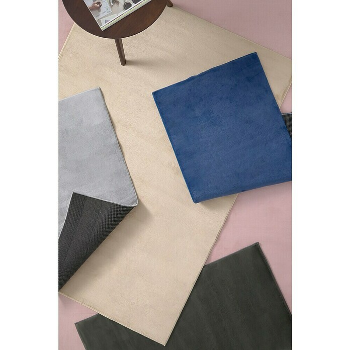 Alfombra de pelo corto Aiden (Kaki, 110 x 60 cm, Poliéster) | BAUHAUS