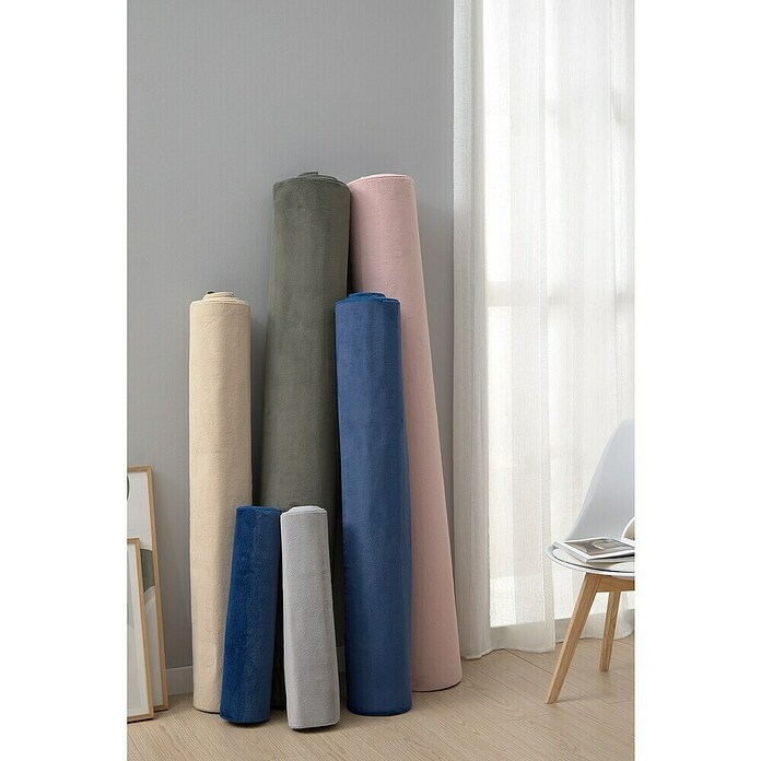 Alfombra de pelo corto Aiden (Rosa, 230 x 160 cm, Poliéster) | BAUHAUS