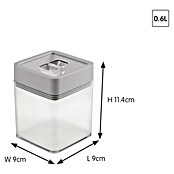 Sunware Sigma home Vorratsdose (L x B x H: 9 x 9 x 11,4 cm, Transparent, Kunststoff) | BAUHAUS