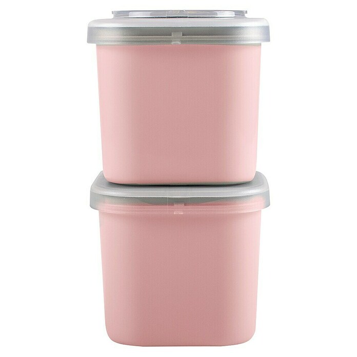 Sunware Sigma home Lunchbox Food to go (L x B x H: 9,3 x 9,3 x 16,7 cm, Farbe: Rosa) | BAUHAUS