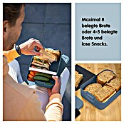 Sunware Sigma home Lunchbox Food to go (L x B x H: 24 x 17 x 6,5 cm, Blau) | BAUHAUS