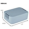 Sunware Sigma home Lunchbox (L x B x H: 17 x 12,3 x 6,1 cm, Blau) | BAUHAUS