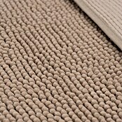 Camargue Badteppich Zottel (50 x 80 cm, Light Grey, 100% Polyester)