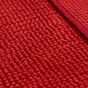 Camargue Badteppich Zottel (50 x 80 cm, Rot, 100% Polyester)