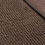 Camargue Badteppich Zottel (50 x 80 cm, Braun, 100% Polyester)