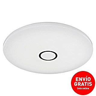 Tween Light Plafón LED redondo Skyler Flat (55 W, Ø x Al: 74 x 10 cm, Blanco, Multicolor)