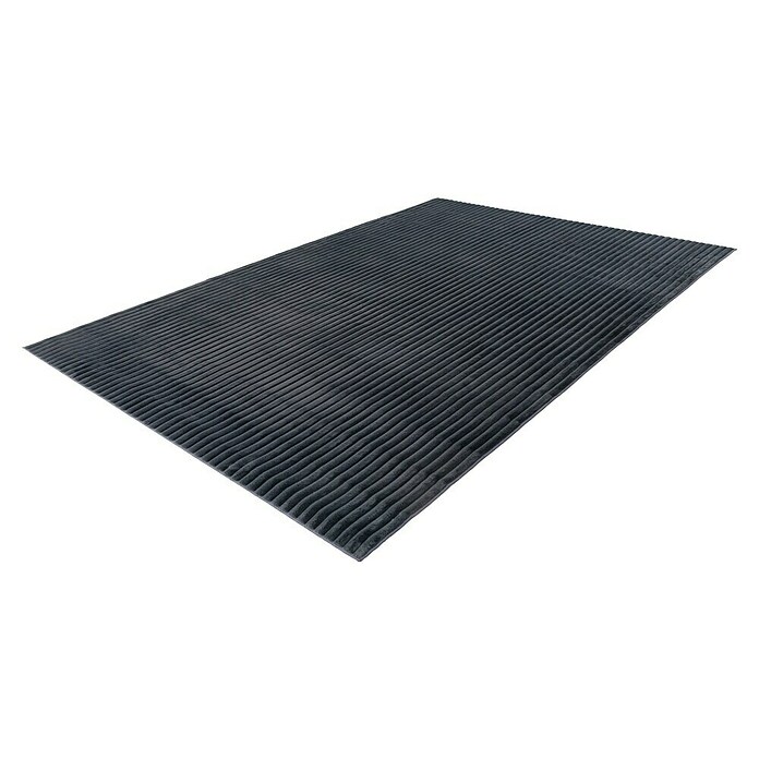 Hochflorteppich Plush (Graphite, 150 x 80 cm, 100 % Polyester) | BAUHAUS