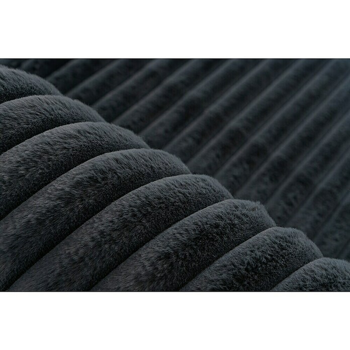 Hochflorteppich Plush (Graphite, 150 x 80 cm, 100 % Polyester) | BAUHAUS