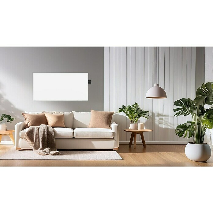 Infracrvena grijaća ploča Ecotech IHP600  (Š x V: 600 x 20 mm, 650 W, Bijele boje) | BAUHAUS