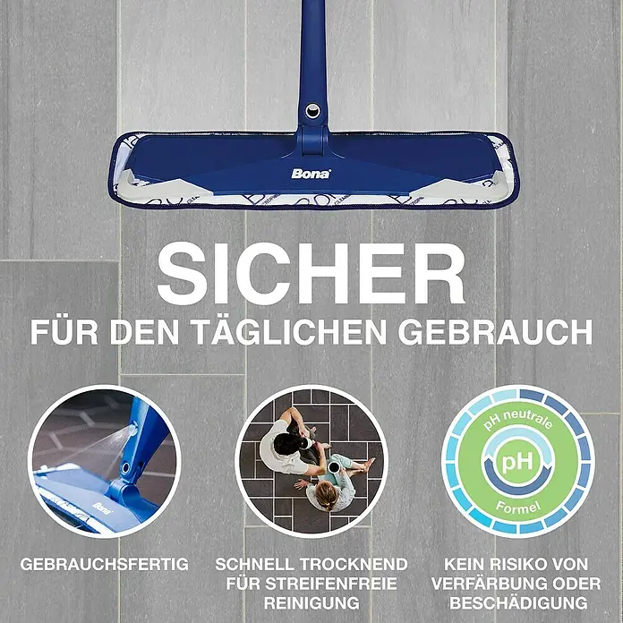 Bona Pet System Reinigungsmittel Tiefenreiniger für Hartböden - 2,5 l, Kanister - Bona Wischmop für die tägliche Reinigung. Sicher für alle Böden, gebrauchsfertig, schnell trocknend und ohne Risiko von Verfärbungen.