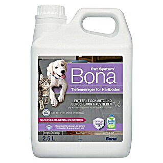 Bona Pet System Reinigungsmittel Tiefenreiniger für Hartböden (2,5 l, Kanister)