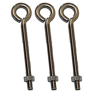 H+S Zauntechnik Drahtspanner (Ø x L: 8 x 120 mm, Passend für: Befestigungen, 3 Stk.)