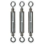 H+S Zauntechnik Spannschloss M6 (Länge: 100 mm, Stahl, 3 Stk.) | BAUHAUS