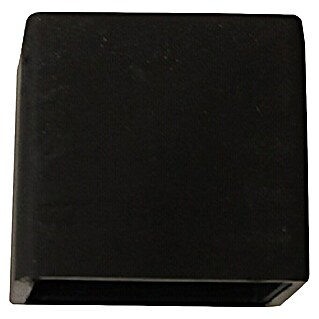 H+S Zauntechnik Abdeckkappe (Passend für: H+S Säule TERRA, 31 x 31 x 31 mm, Schwarz, 1 Stk.)