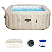 Bestway Lay-Z-Spa Mobil-Whirlpool Rome Air Jet (L x B x H: 180 x 180 x 71 cm, Beige, 840 l) | BAUHAUS