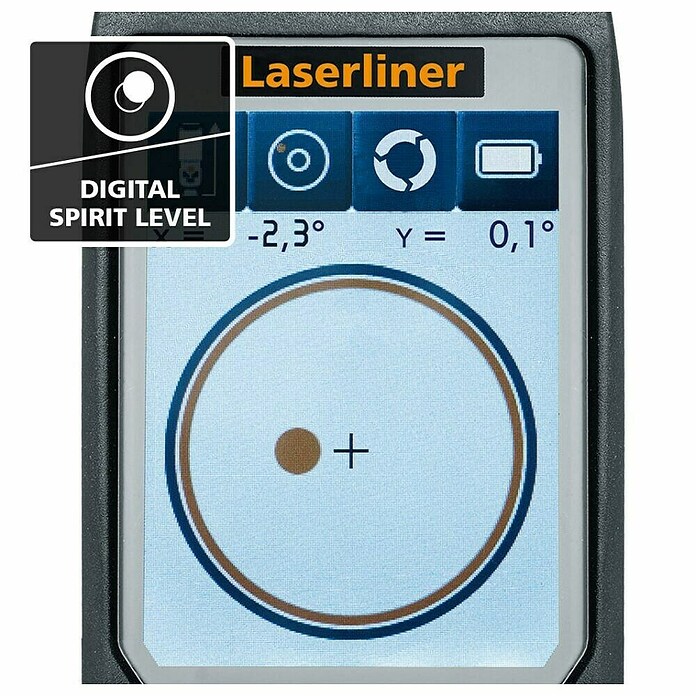 Laserliner Laserski merilnik razdalje Master i5  (Merilno območje: 0,05 - 50 m, Merilna natančnost: ± 1,5 mm) | 1941 - Laser- und elektrische Messgerät | BADM - Meßwerkzeuge | BAD - Handwerkzeuge | BA - Handwerkzeuge | B - Werkz/Masch/Maschzubeh/Auto | BAUHAUS