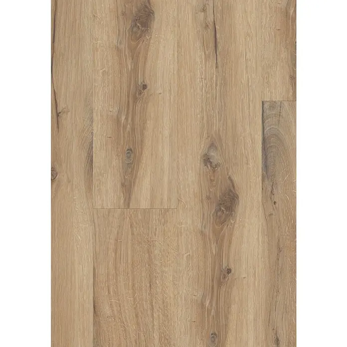 Gerflor Vinylbodenmuster Rigid Acoustic Paloma Honey - 250 x 229 x 5,4 mm, Paloma Honey - Dieses Bild zeigt ein Muster von Bodenbelägen aus hellem, strukturiertem Laminat mit einer realistischen Holzoptik und deutlichen Maserungen.
