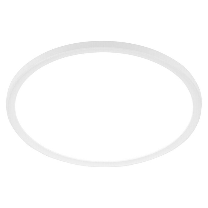 Ledpaneel, rond met backlight Wit (Ø x h: 480 x 30 mm, Neutraal wit) | BAUHAUS