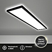 Led paneel met backlight zwart (l x b x h: 980 x 200 x 30 mm, Neutraal wit) | BAUHAUS