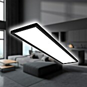 Led paneel met backlight zwart (l x b x h: 980 x 200 x 30 mm, Neutraal wit) | BAUHAUS