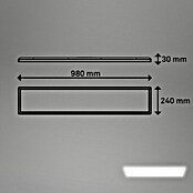 Led paneel met backlight Wit (l x b x h: 980 x 200 x 30 mm, Neutraal wit) | BAUHAUS