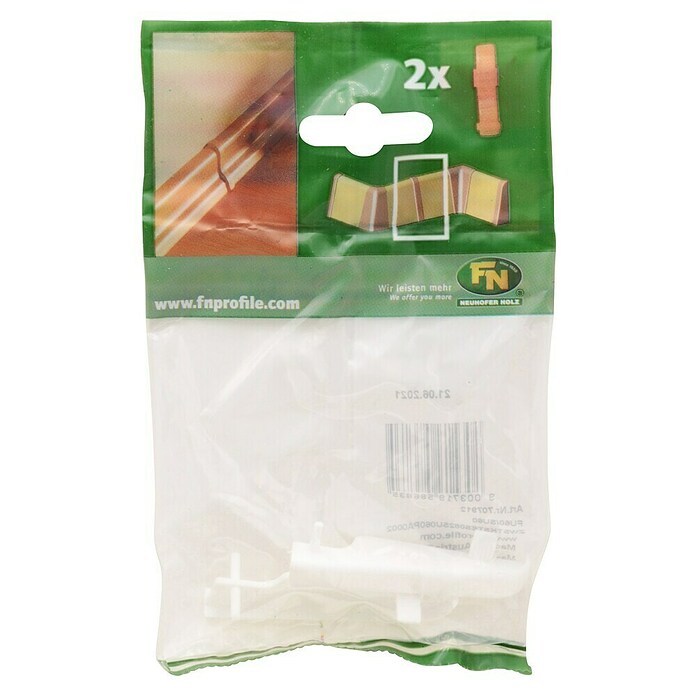 ZWISCHENSTUECKE F.  F60 2 ST./PACK WEISS