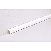 VIERTELSTAB FU05    12X12MM FOL. WEISS  2,4 M