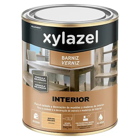 Xylazel  Barniz para madera Interior al agua