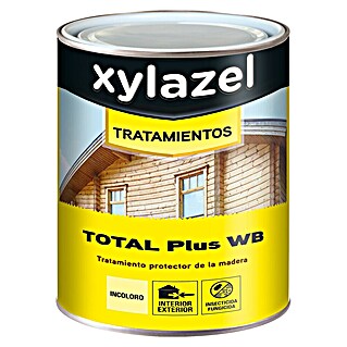 Xylazel Imprimación para madera Total Plus WB (Incoloro, 750 ml, Transparente, Al agua)