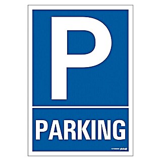 Pickup Infobordje (Motief: Parkeerplaats, l x b: 33 x 23 cm)