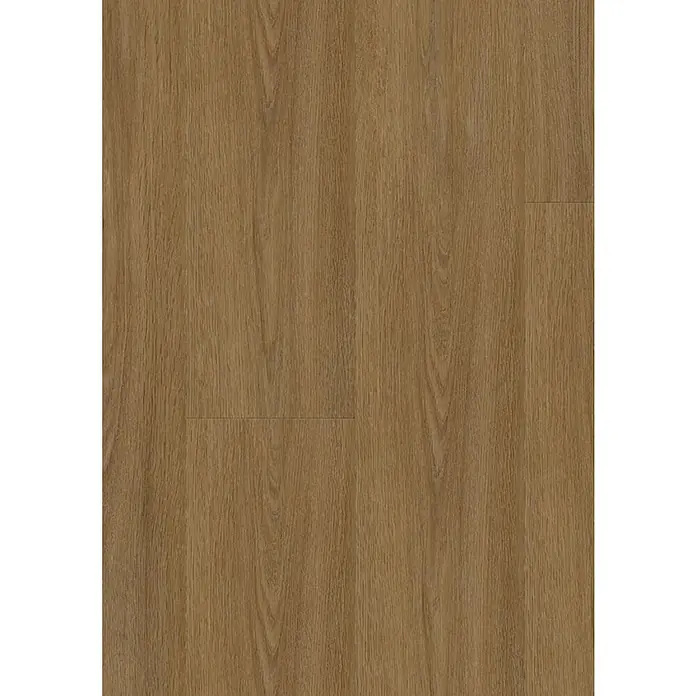 Gerflor Vinylbodenmuster Rigid Acoustic Tulum Brown - 250 x 229 x 5,4 mm, Tulum Brown - Nahaufnahme eines hellbraunen Laminatbodens mit einer realistischen Holzstruktur, ideal für moderne Wohnräume.