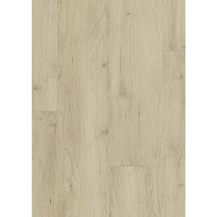 Gerflor Vinylbodenmuster Rigid Acoustic Sola Light - 250 x 229 x 5,4 mm, Sola Light - Nahaufnahme von hellem Holzlaminatboden mit natürlicher Maserung und warmen Farbtönen, ideal für modernes Innendesign.