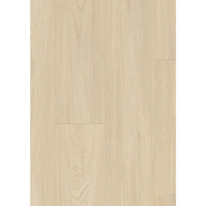 Gerflor Vinylboden 30 Rigid Acoustic - Tulum Cream, Landhausdiele, 1.492 x 229 x 5,4 mm - Helles Laminat in Holzoptik. Das natürliche Design und die helle Farbe des Laminats machen es ideal für moderne Wohnräume.