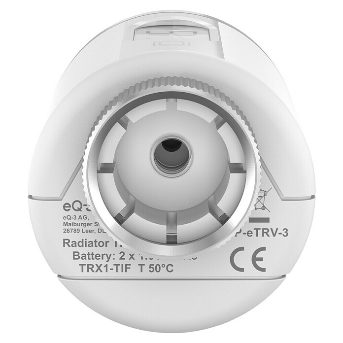 Homematic IP Termostato de radiador Pure (M30 x 1,5 mm, Ø x L: 5,65 x 9,5 cm, 1 ud.) | BAUHAUS