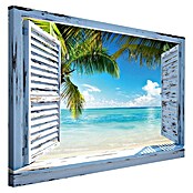 Reinders Cuadro de madera Deco Block Beach Shutters (Beach Shutters, An x Al: 118 x 70 cm) | BAUHAUS