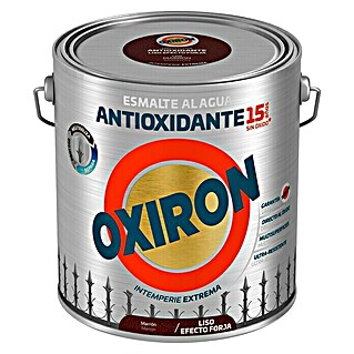 Oxiron Esmalte para metal Antioxidante Eco Liso (Marrón, 2,5 l, Efecto forja)