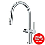 Imex Grifo de cocina extraíble Turín (Cromo) | BAUHAUS