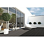 WPC-Terrassendiele Dark Brown (Dunkelbraun, 300 x 13,5 x 2,1 cm)