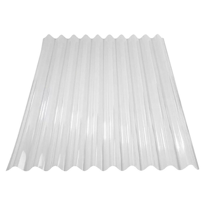 Odem Placa de policarbonato ondulada mini onda (250 x 112 cm, Espesor: 0,8 mm, Transparente) | BAUHAUS