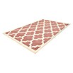 Kayoom Teppich mit Konturenschnitt Maroc (Rosa/Elfenbein, 230 x 160 cm)