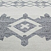 Kayoom Flachgewebeteppich Mirage (Grau/Elfenbein, 150 x 80 cm)