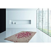 Kayoom Flachgewebeteppich Sitar (Elfenbein/Pink, 150 x 80 cm)