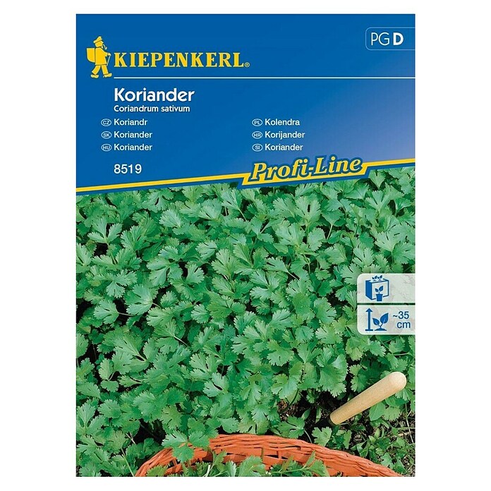 Kiepenkerl Profi-Line Zeliščna semena koriandra  (Coriandrum sativum) | 8127 - Feinsämereien in PG Marke | IBYA - Sämereien | IBY - Sämereien | IB - Grünpflanzen/Sämereien | I - Stadtgarten | BAUHAUS