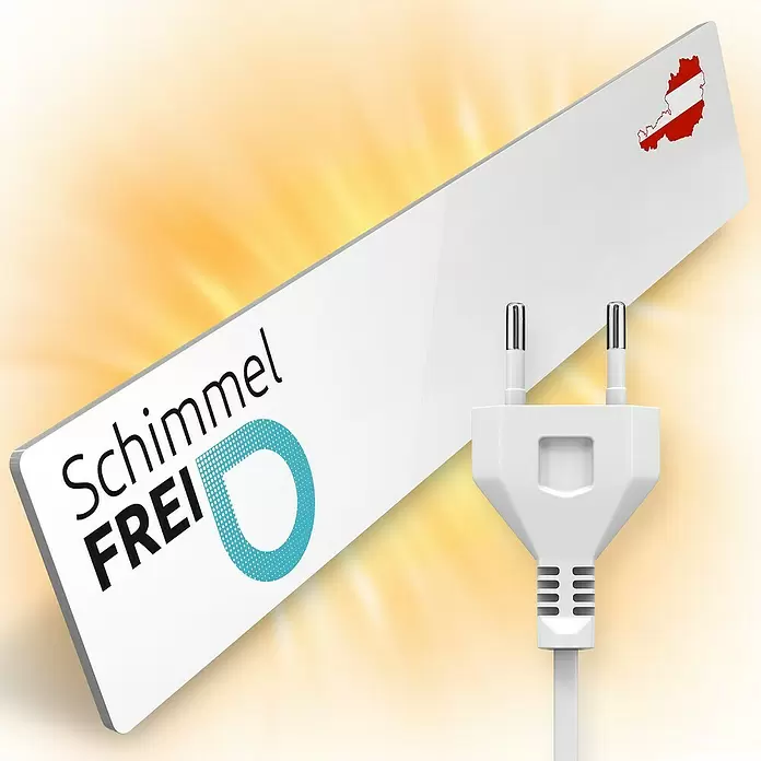Technaxx Schimmelschutz Schimmel-DRY Basismodul M1Weiß, L x H: 52 x 9,5 cm Info