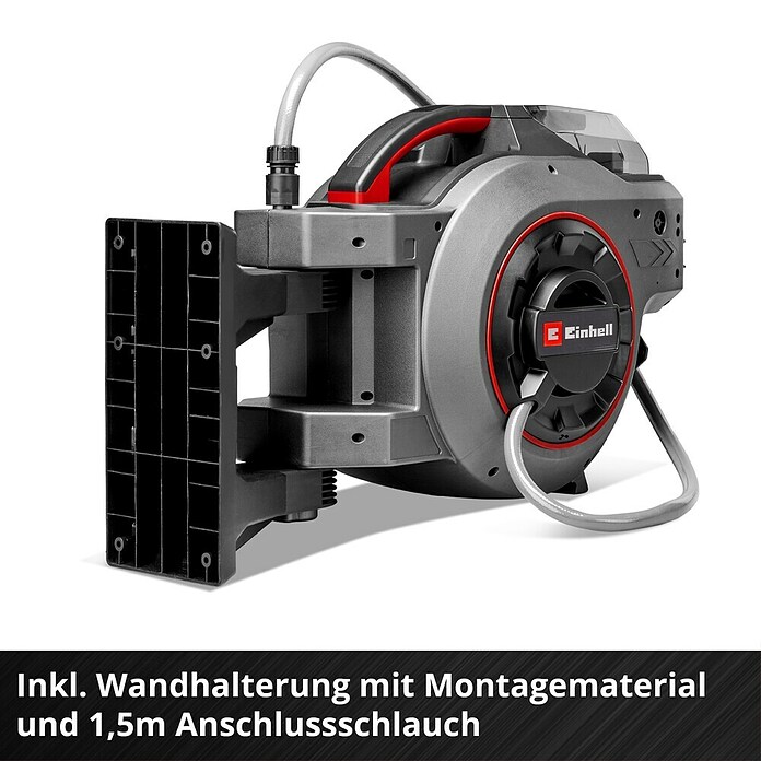 Einhell Power X-Change 18V Akku-Schlauchtrommel GE-HR 18/30 WH Li-Solo (18 V, Ohne Akku) | BAUHAUS