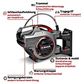 Einhell Power X-Change 18V Akku-Schlauchtrommel GE-HR 18/30 WH Li-Solo (18 V, Ohne Akku) | BAUHAUS