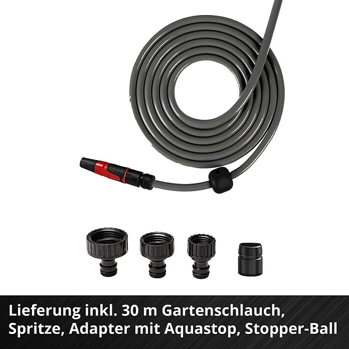Einhell Power X-Change 18V Akku-Schlauchtrommel GE-HR 18/30-1 (18 V, Ohne Akku) | BAUHAUS